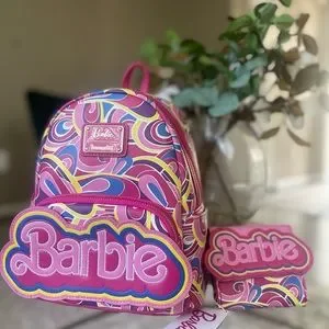 30th Anniversary Barbie Loungefly Backpack and Wallet Set Loungefly | Bags | 3th Anniversary Barbie Loungefly Backpack  main image 3